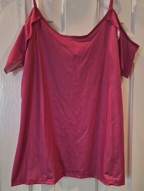 NWT Pink Cold-Shoulder Cami Top XXL